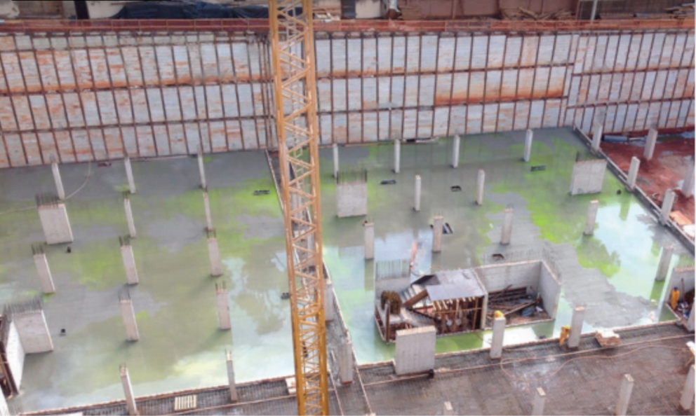 fábrica Supermix- Concreto de baixa permeabilidade